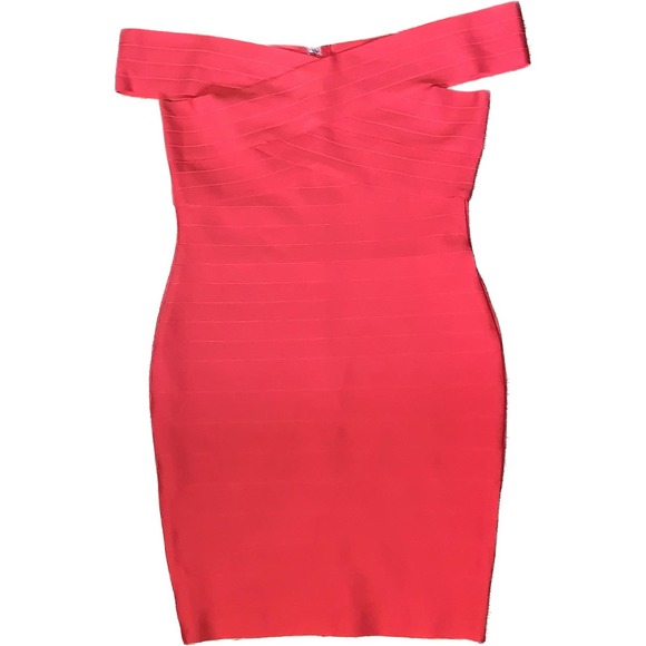 Tween Off Shoulder Bandage Dress- Size XL (Small/Medium in womens) - Picture 2 of 4